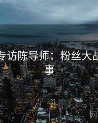 黑料社专访陈导师：粉丝大战幕后故事