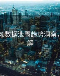 新91视频数据泄露趋势洞察，点击了解