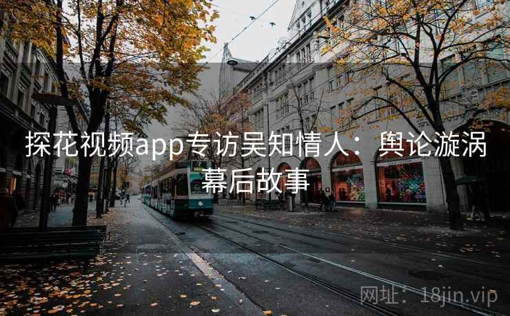 探花视频app专访吴知情人：舆论漩涡幕后故事